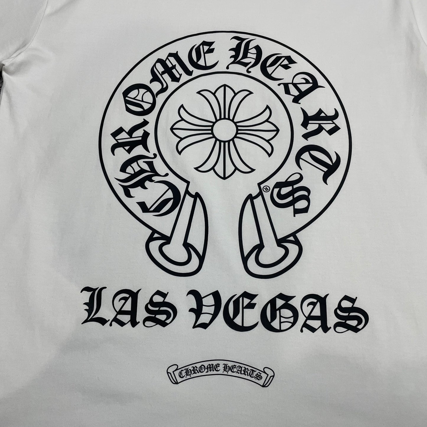 Chrome Hearts Las Vegas Horseshoe Pocket T-Shirt