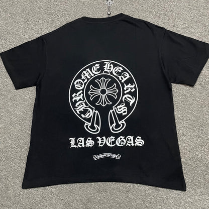 Chrome Hearts Las Vegas Horseshoe Pocket T-Shirt
