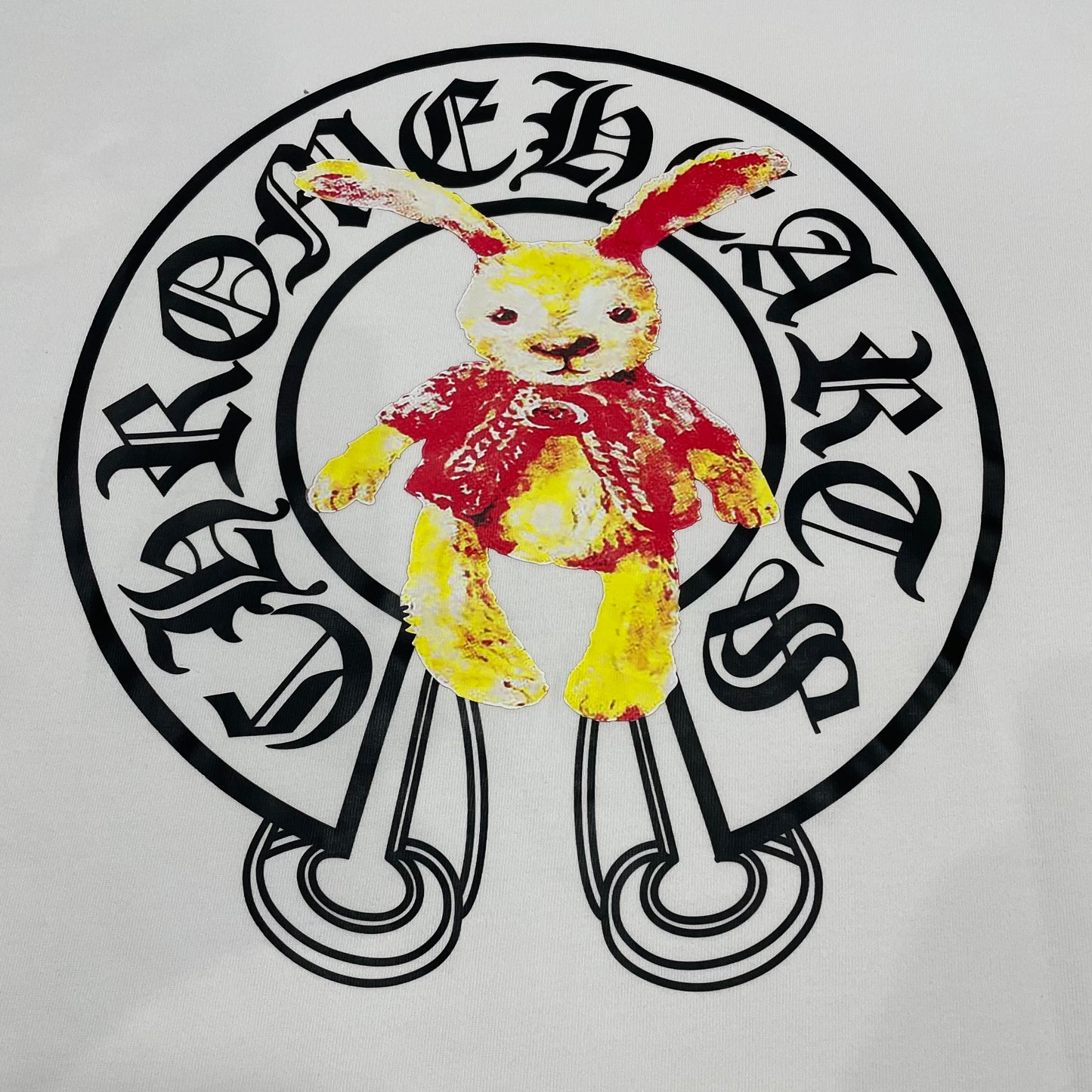 Chrome Hearts Pooh Bear Horseshoe Graphic T-Shirt