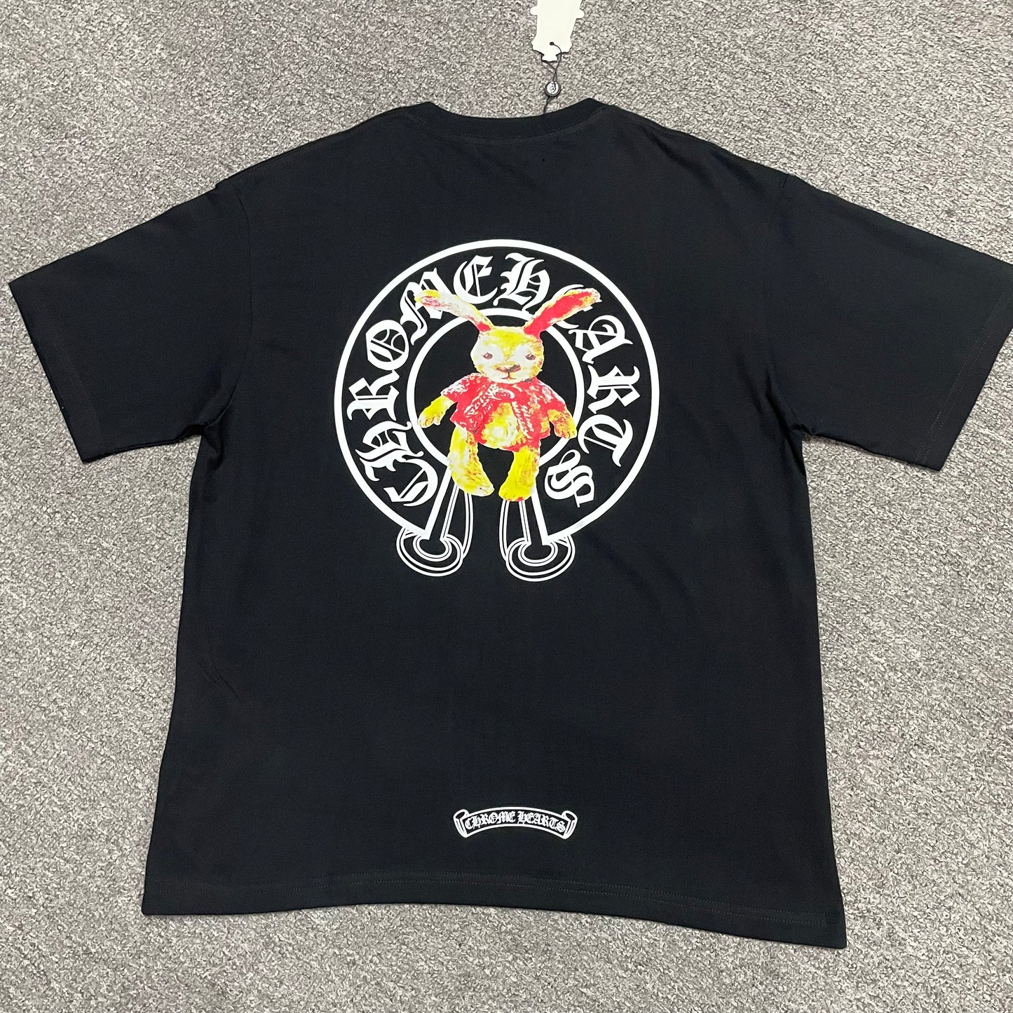 Chrome Hearts Pooh Bear Horseshoe Graphic T-Shirt