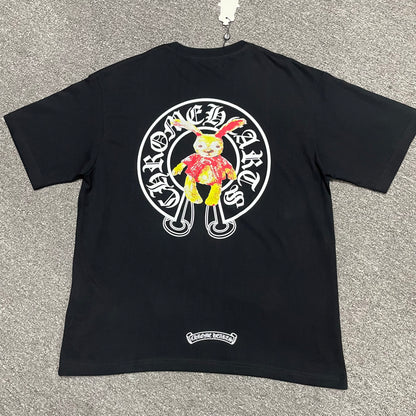 Chrome Hearts Pooh Bear Horseshoe Graphic T-Shirt
