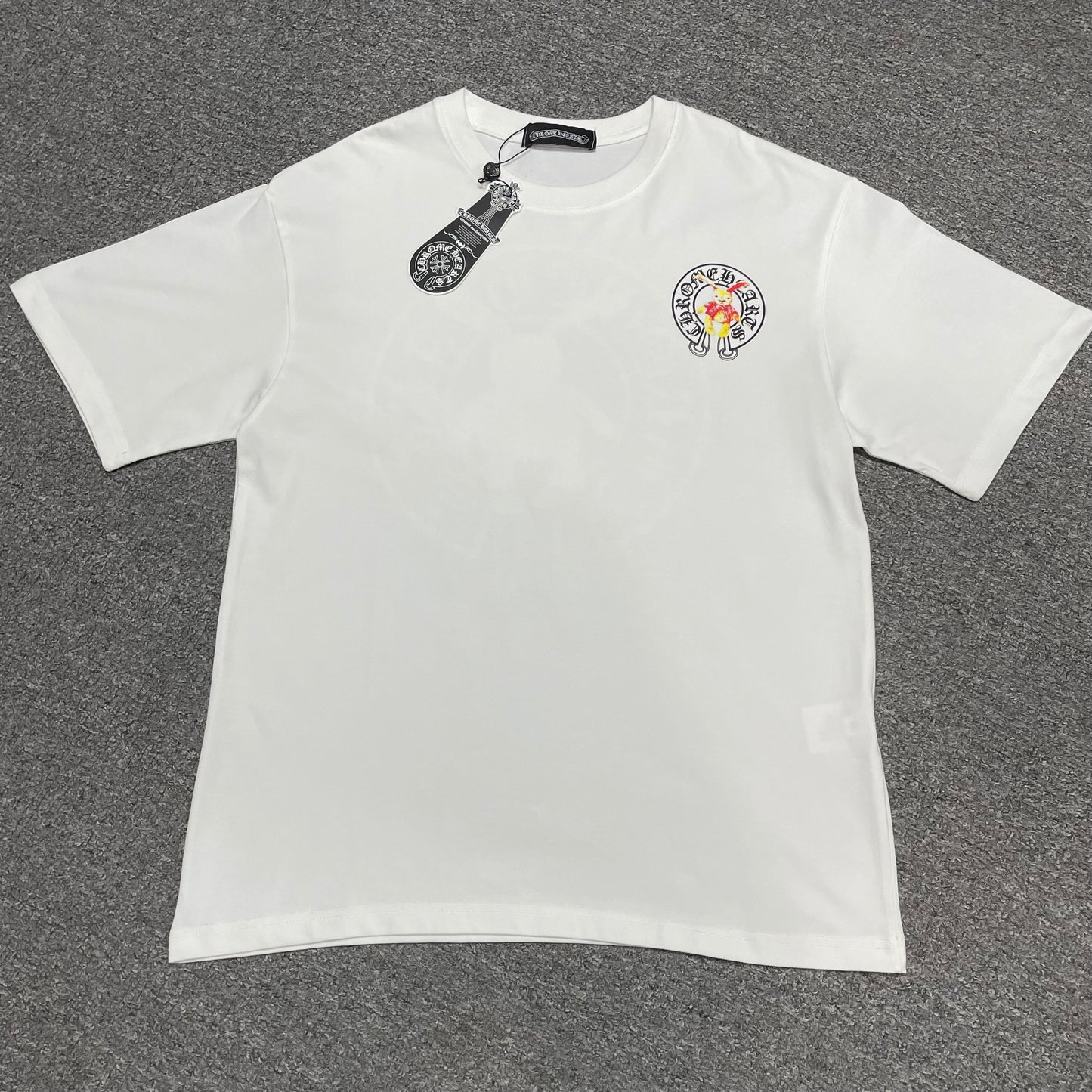 Chrome Hearts Pooh Bear Horseshoe Graphic T-Shirt