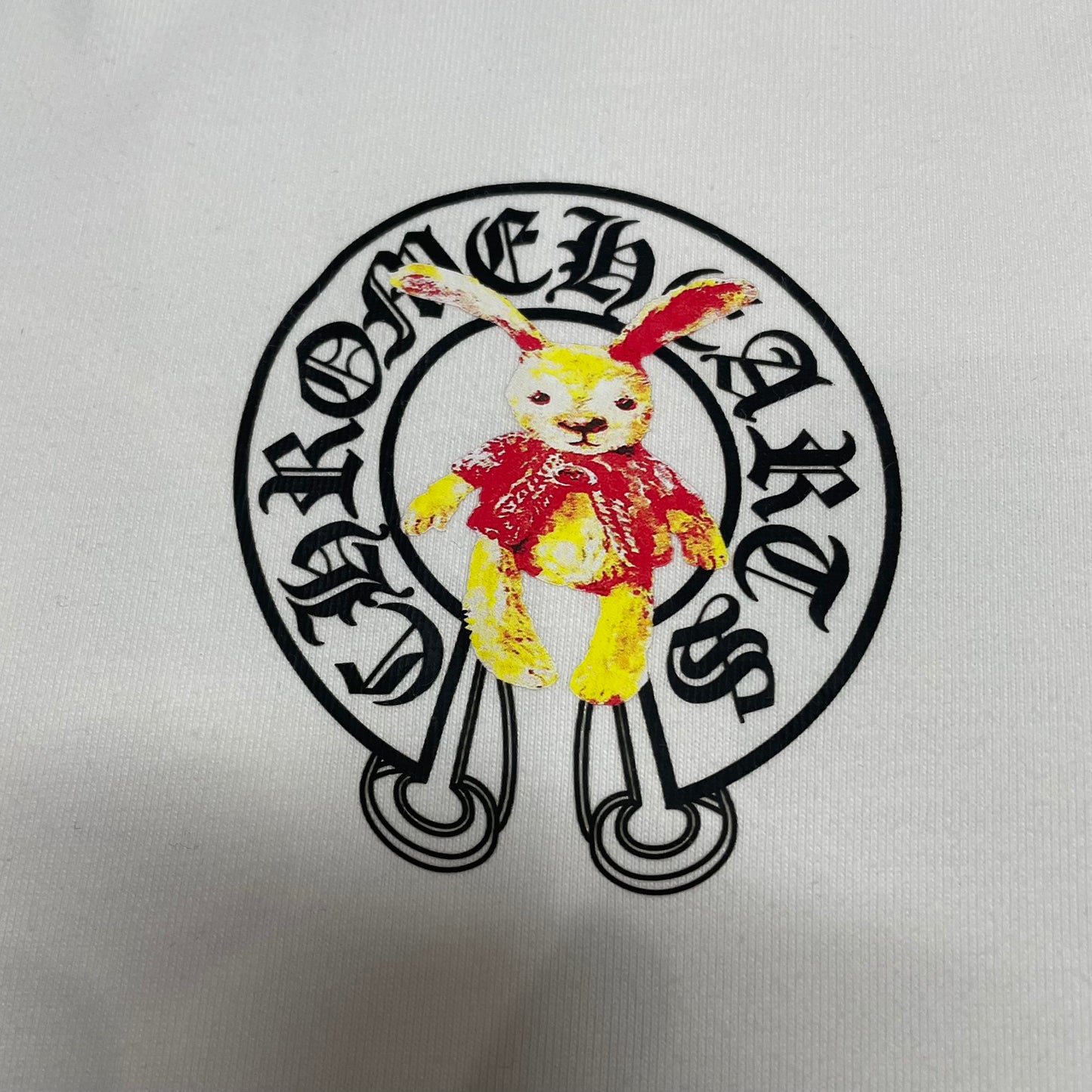 Chrome Hearts Pooh Bear Horseshoe Graphic T-Shirt