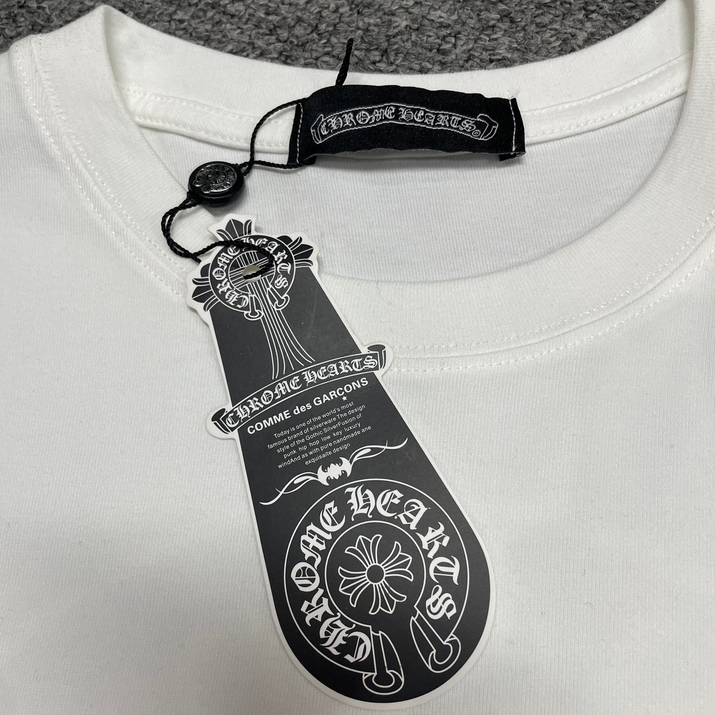 Chrome Hearts Pooh Bear Horseshoe Graphic T-Shirt