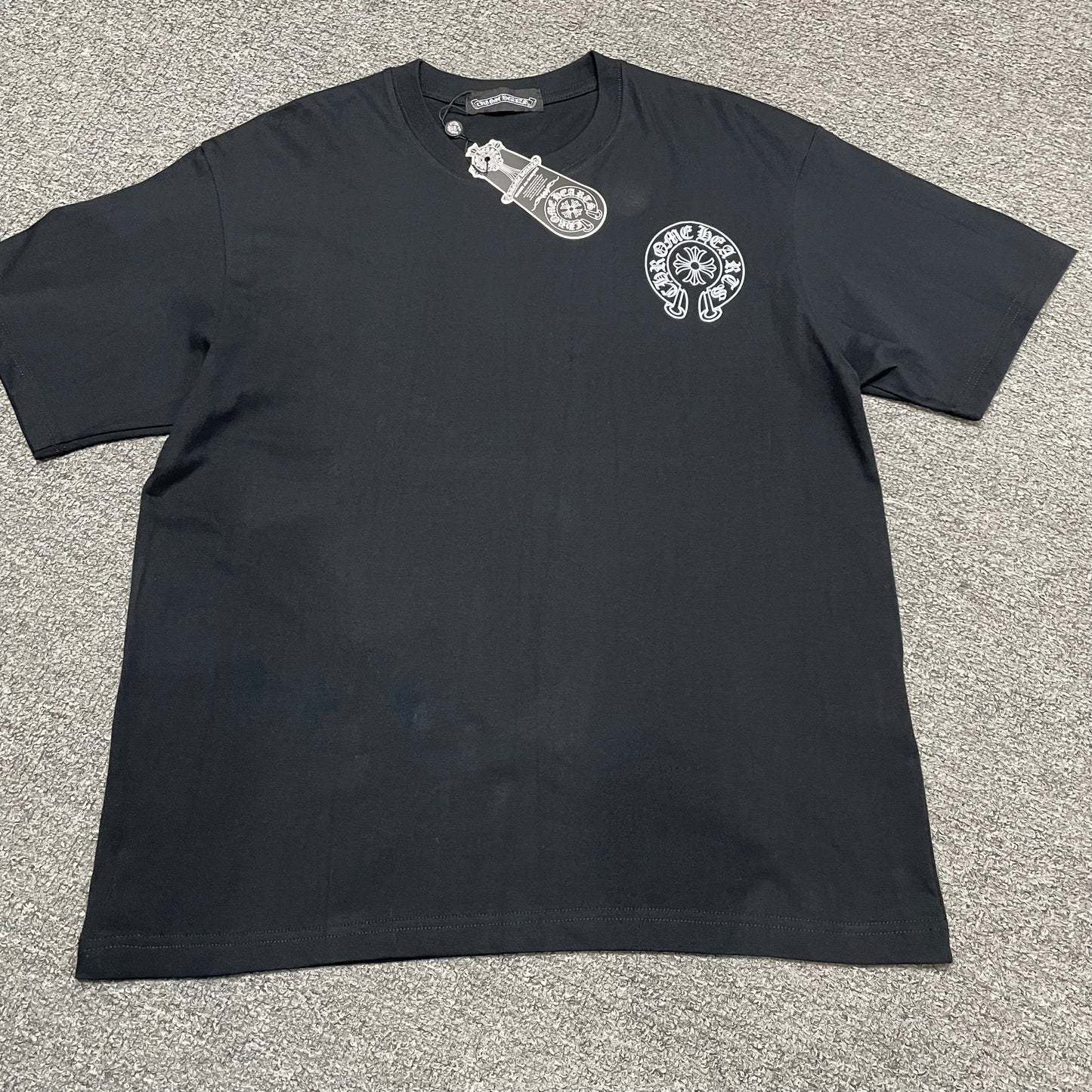 Chrome Hearts Miami Horseshoe Logo T-Shirt