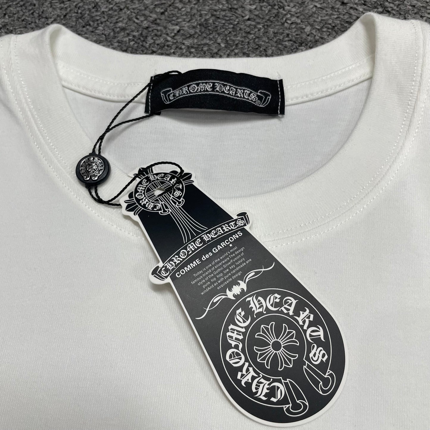 Chrome Hearts Miami Horseshoe Logo T-Shirt