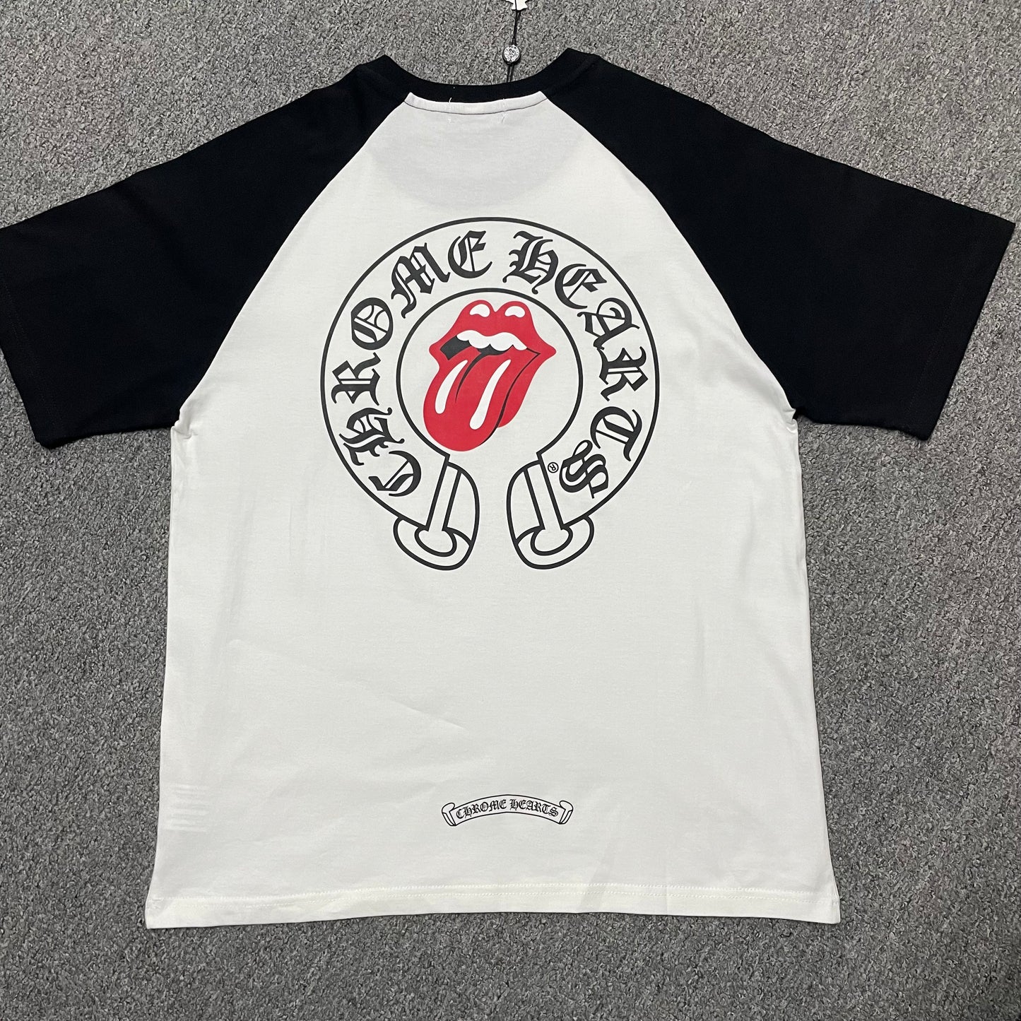 Chrome Hearts x The Rolling Stones Horseshoe T-Shirt
