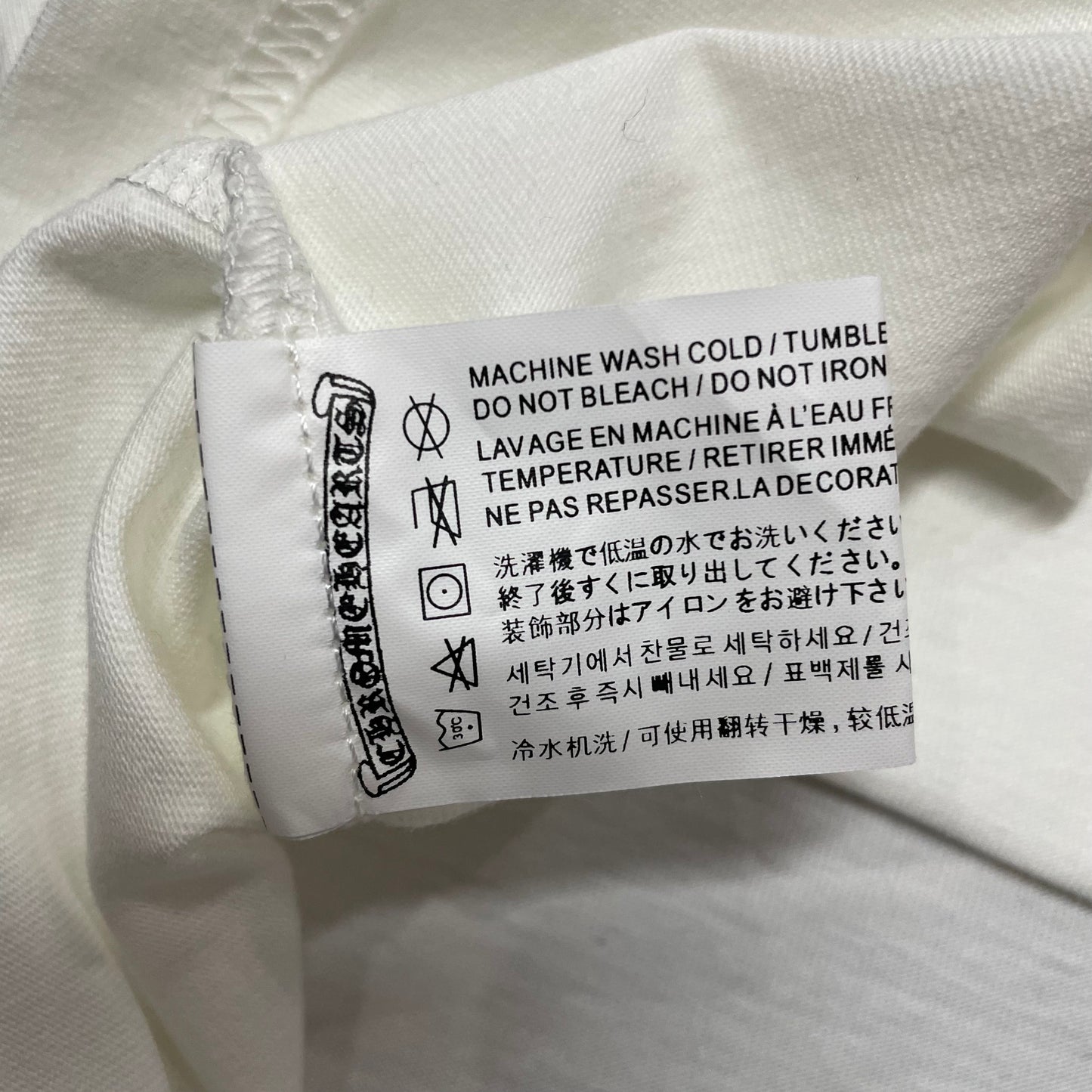 Chrome Hearts Made in Hollywood Red Cross Raglan T-Shirt