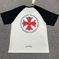 Chrome Hearts Made in Hollywood Red Cross Raglan T-Shirt