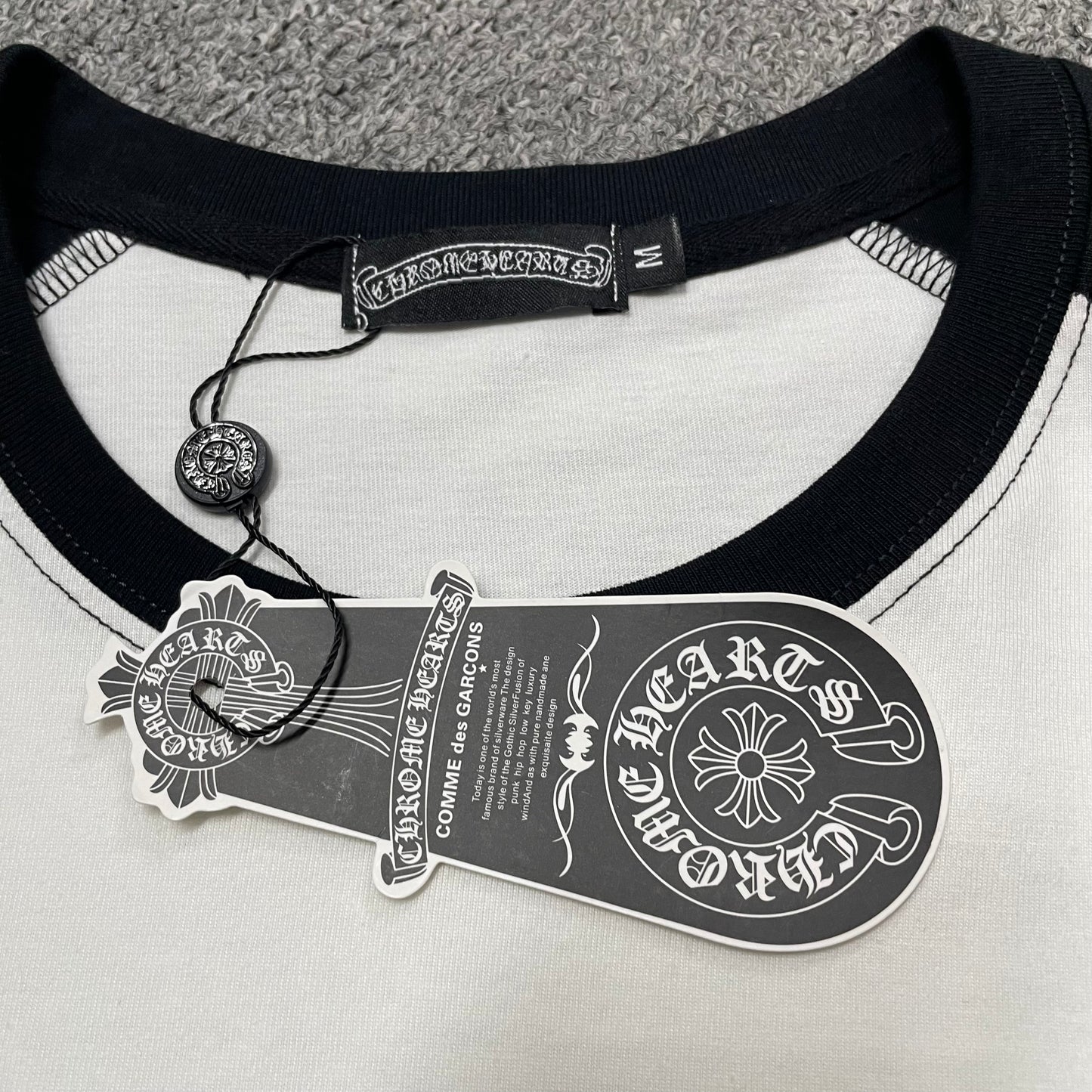 Chrome Hearts Made in Hollywood Red Cross Raglan T-Shirt