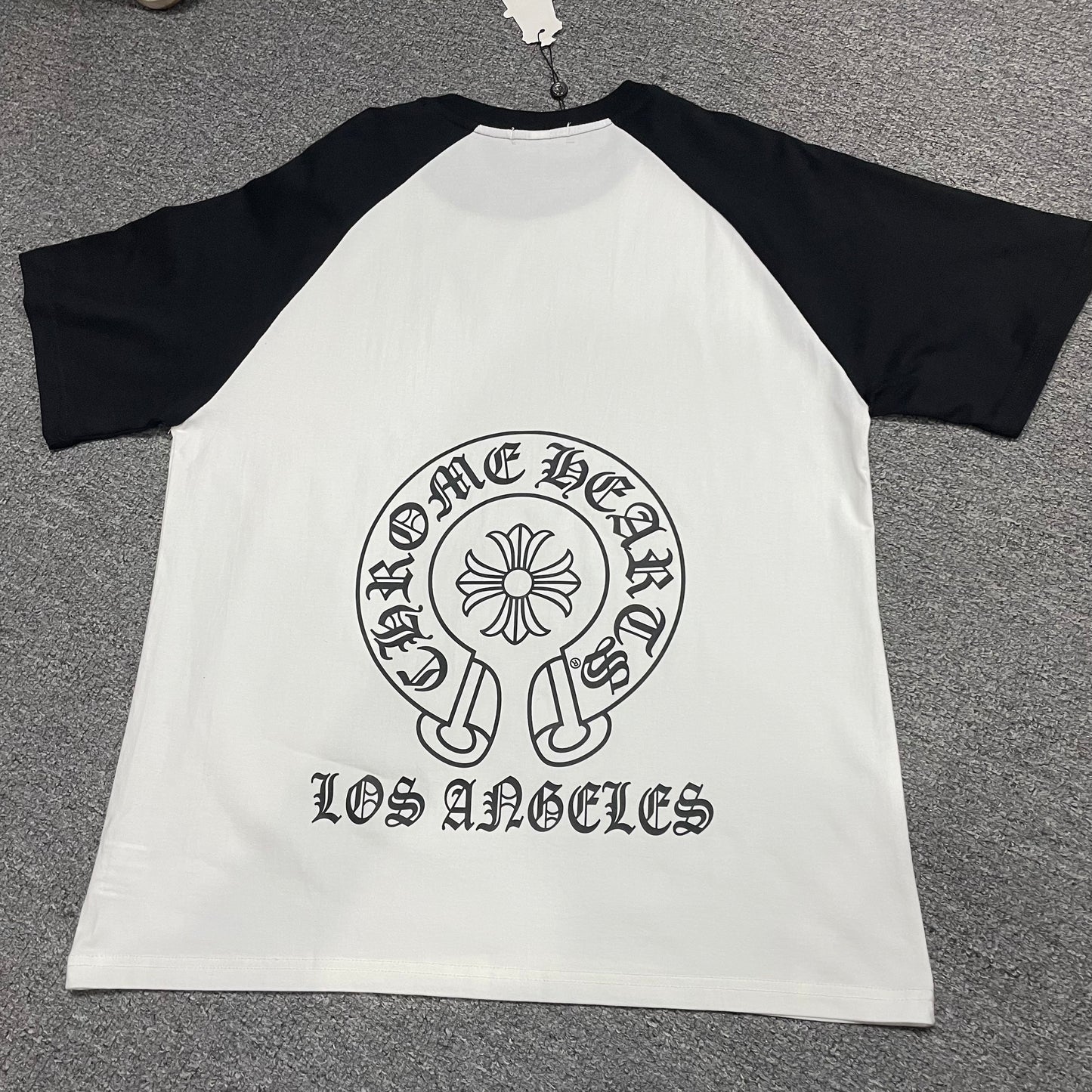 Chrome Hearts Los Angeles Horseshoe Raglan T-Shirt