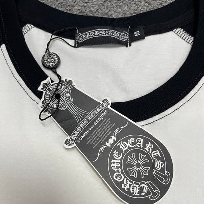 Chrome Hearts Harajuku Blue Cross Raglan T-Shirt