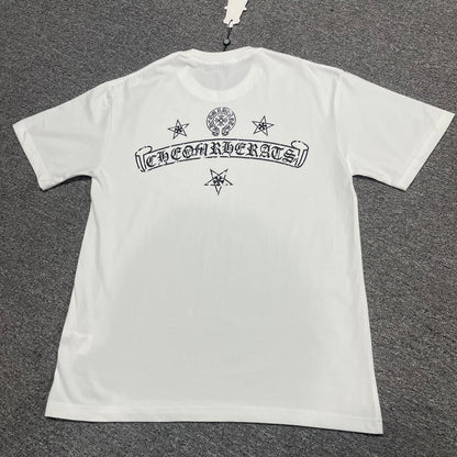 Chrome Hearts Star Scroll Logo T-Shirt