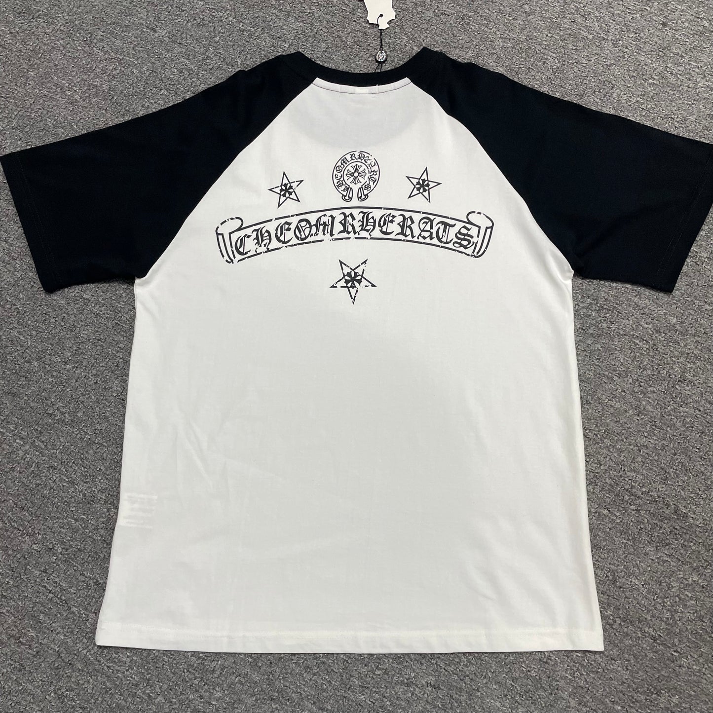 Chrome Hearts Star Scroll Logo T-Shirt