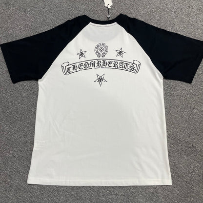 Chrome Hearts Star Scroll Logo T-Shirt
