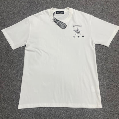Chrome Hearts Star Scroll Logo T-Shirt