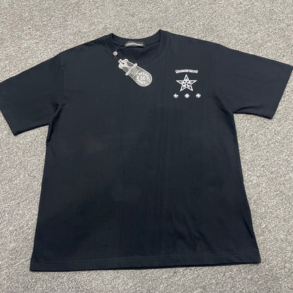 Chrome Hearts Star Scroll Logo T-Shirt