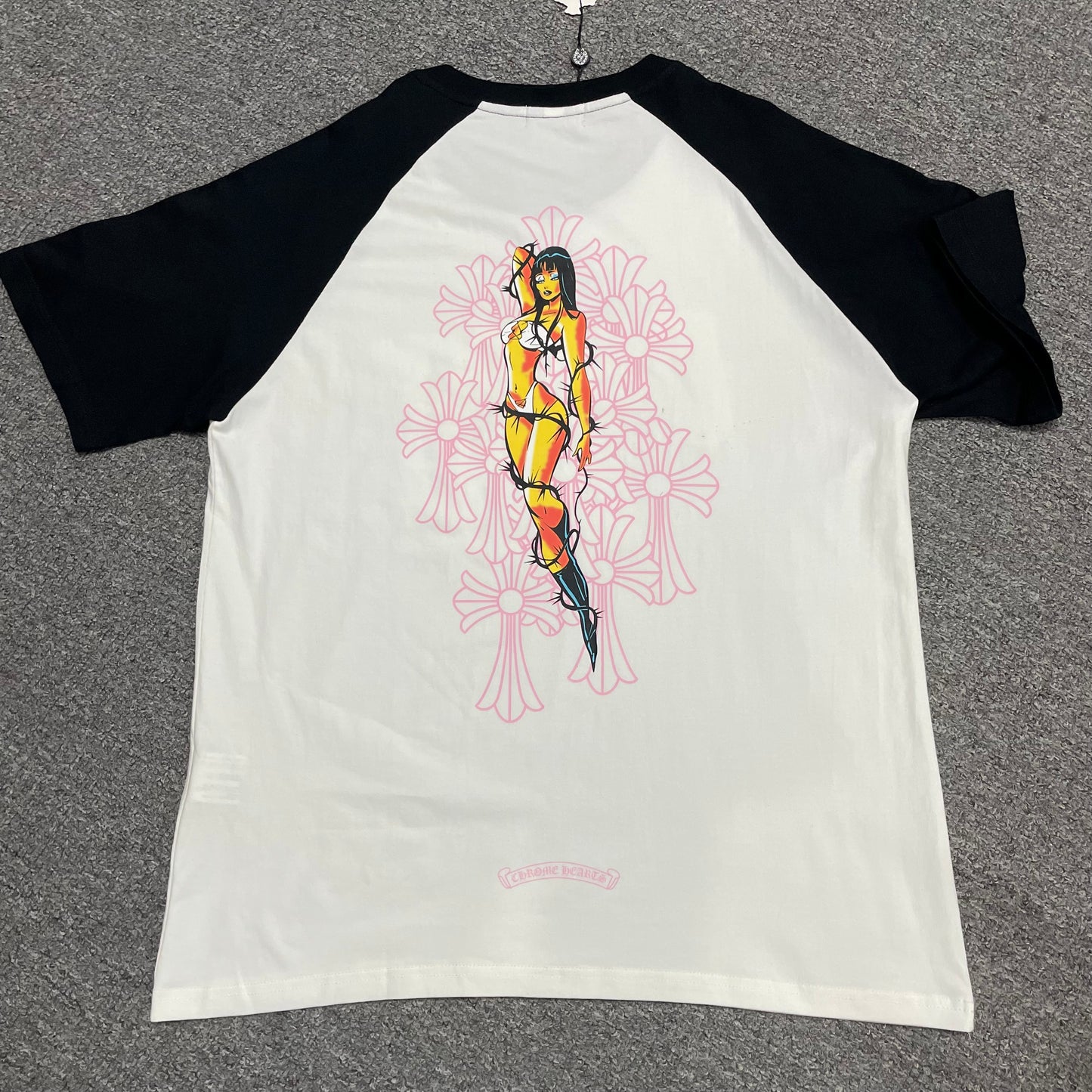 Chrome Hearts Deadly Doll Raglan T-Shirt
