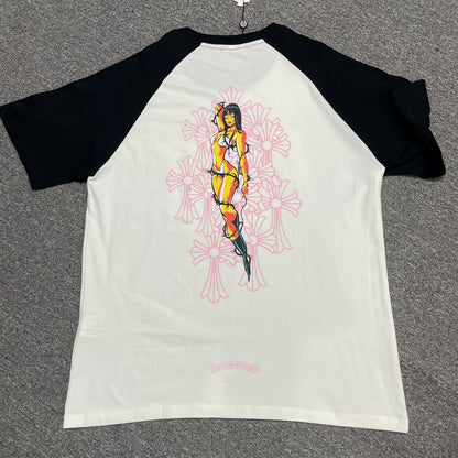 Chrome Hearts Deadly Doll Raglan T-Shirt