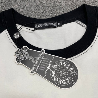 Chrome Hearts Multicolor Floral Cross Raglan T-Shirt