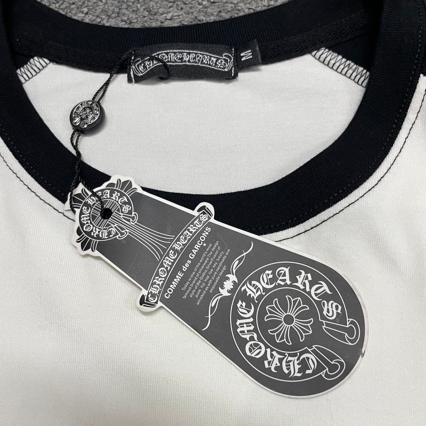 Chrome Hearts Blue Triple Cross Raglan T-Shirt