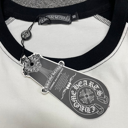Chrome Hearts Blue Triple Cross Raglan T-Shirt