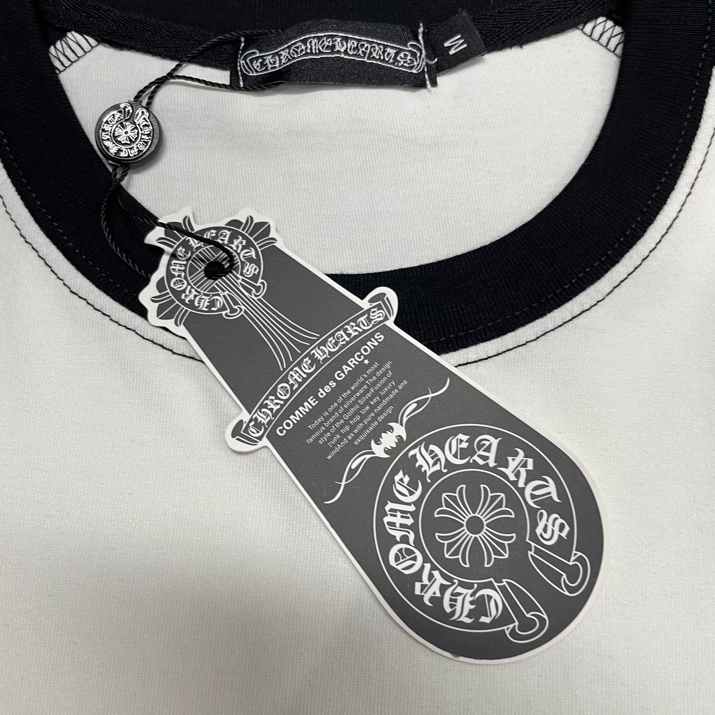 Chrome Hearts Green Blue Cross Raglan T-Shirt