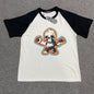 Chrome Hearts Foti Skull Crossbones Raglan T-Shirt