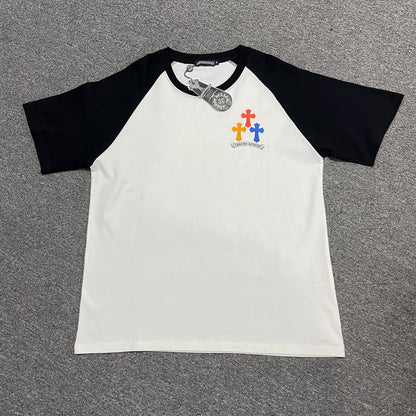 Chrome Hearts Multicolor Horseshoe Raglan T-Shirt