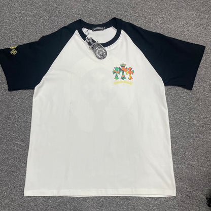 Chrome Hearts Floral Horseshoe Raglan T-Shirt