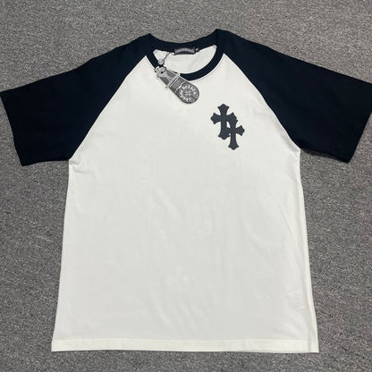 Chrome Hearts Black Horseshoe Raglan T-Shirt