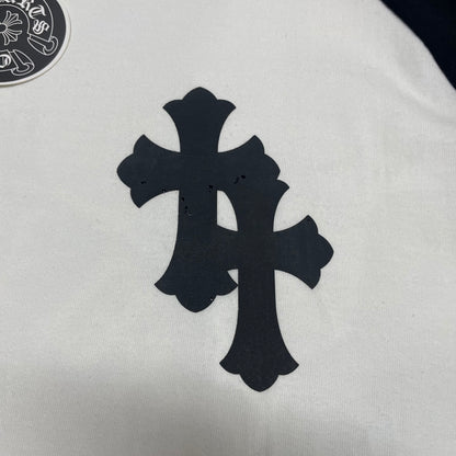 Chrome Hearts Black Horseshoe Raglan T-Shirt