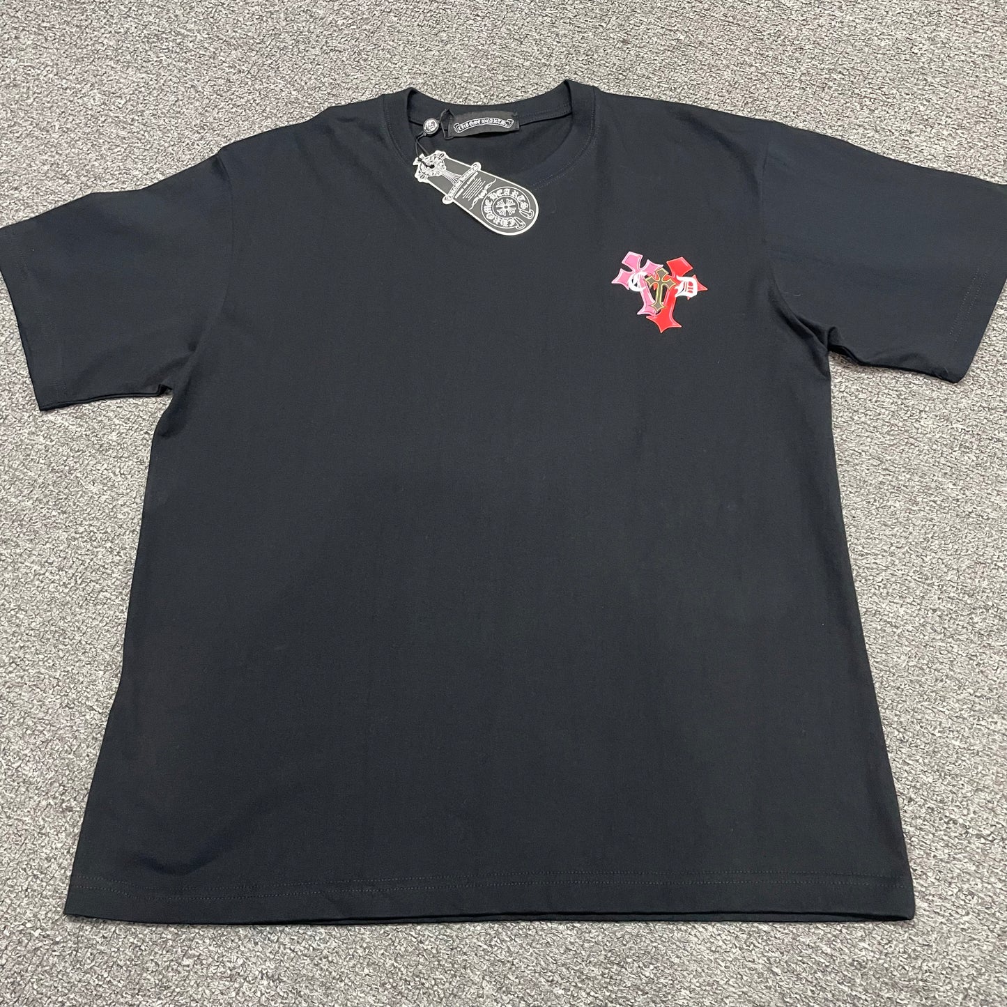 Chrome Hearts Multicolor Cross Cemetery T-Shirt