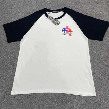 Chrome Hearts Multicolor Cross Cluster Raglan T-Shirt