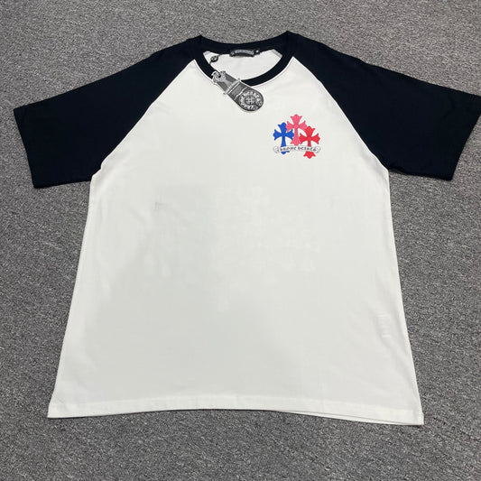 Chrome Hearts Multicolor Cross Cluster Raglan T-Shirt