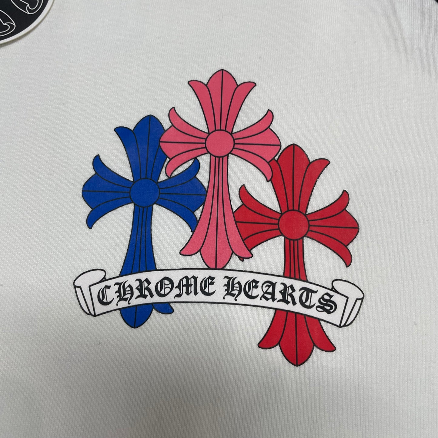 Chrome Hearts Multicolor Cross Cluster Raglan T-Shirt