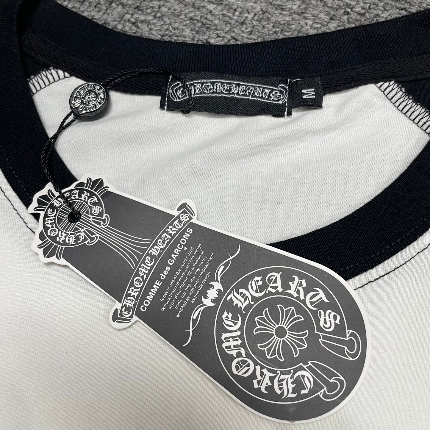 Chrome Hearts Multicolor Cross Cluster Raglan T-Shirt