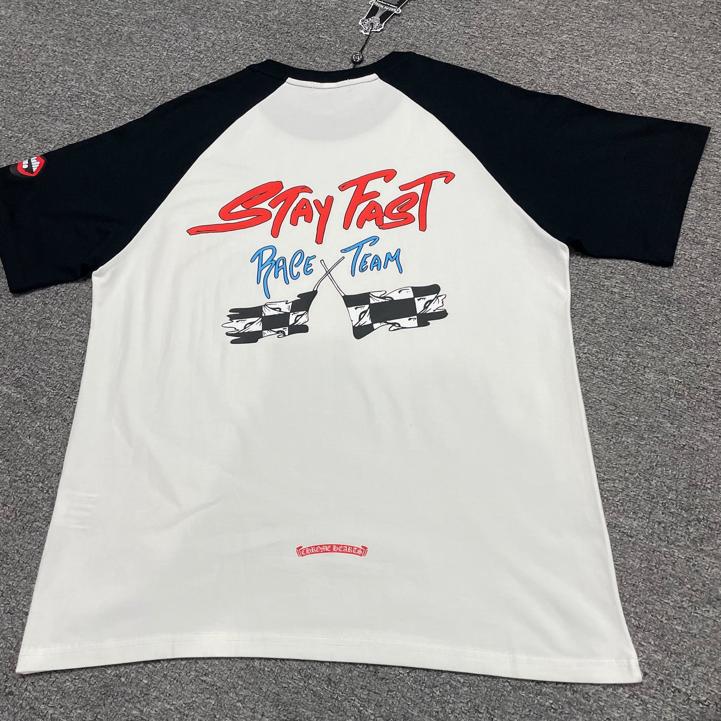 Chrome Hearts x Matty Boy Stay Fast Race Team Raglan T-Shirt
