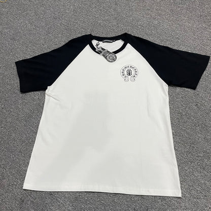 Chrome Hearts American Flag Cross Raglan T-Shirt