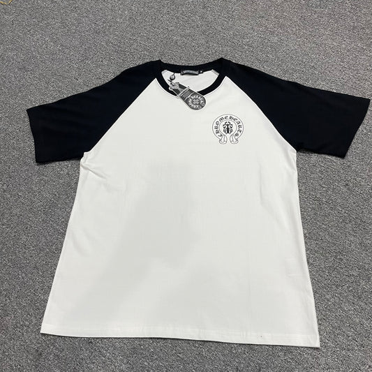 Chrome Hearts American Flag Cross Raglan T-Shirt