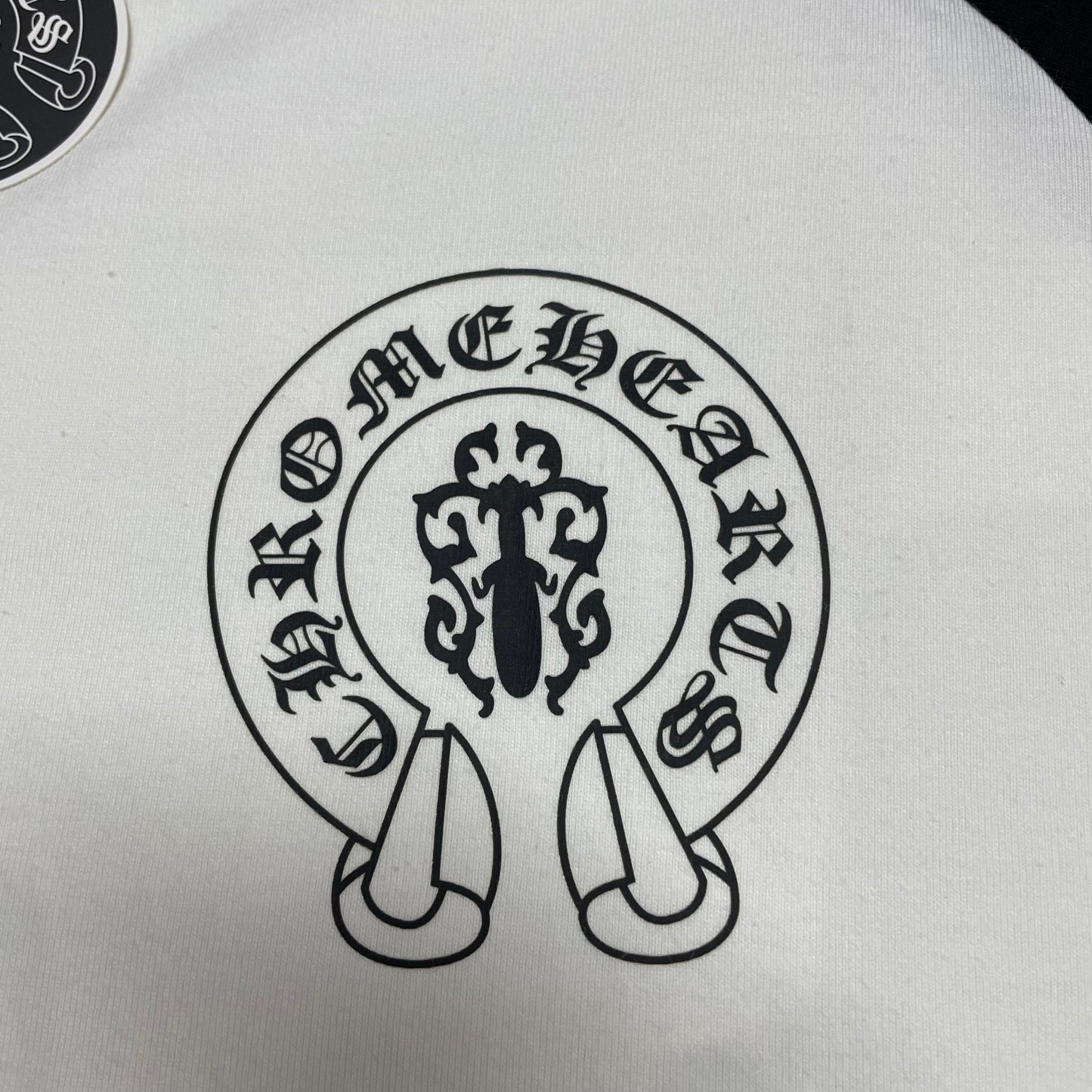 Chrome Hearts American Flag Cross Raglan T-Shirt