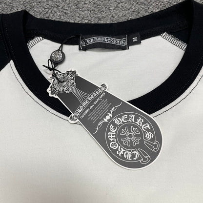 Chrome Hearts American Flag Cross Raglan T-Shirt