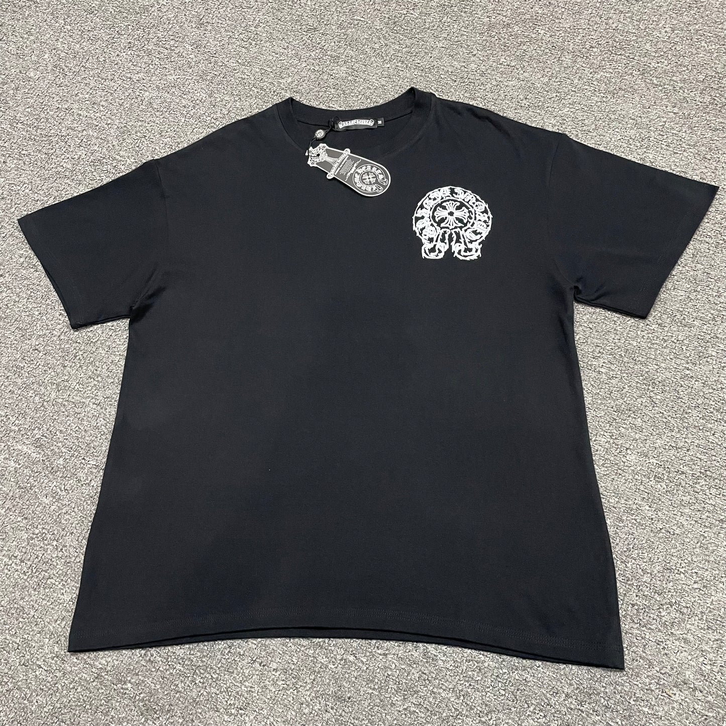 Chrome Hearts Skull Cross Graphic T-Shirt