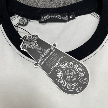 Chrome Hearts Floral Horseshoe Raglan T-Shirt