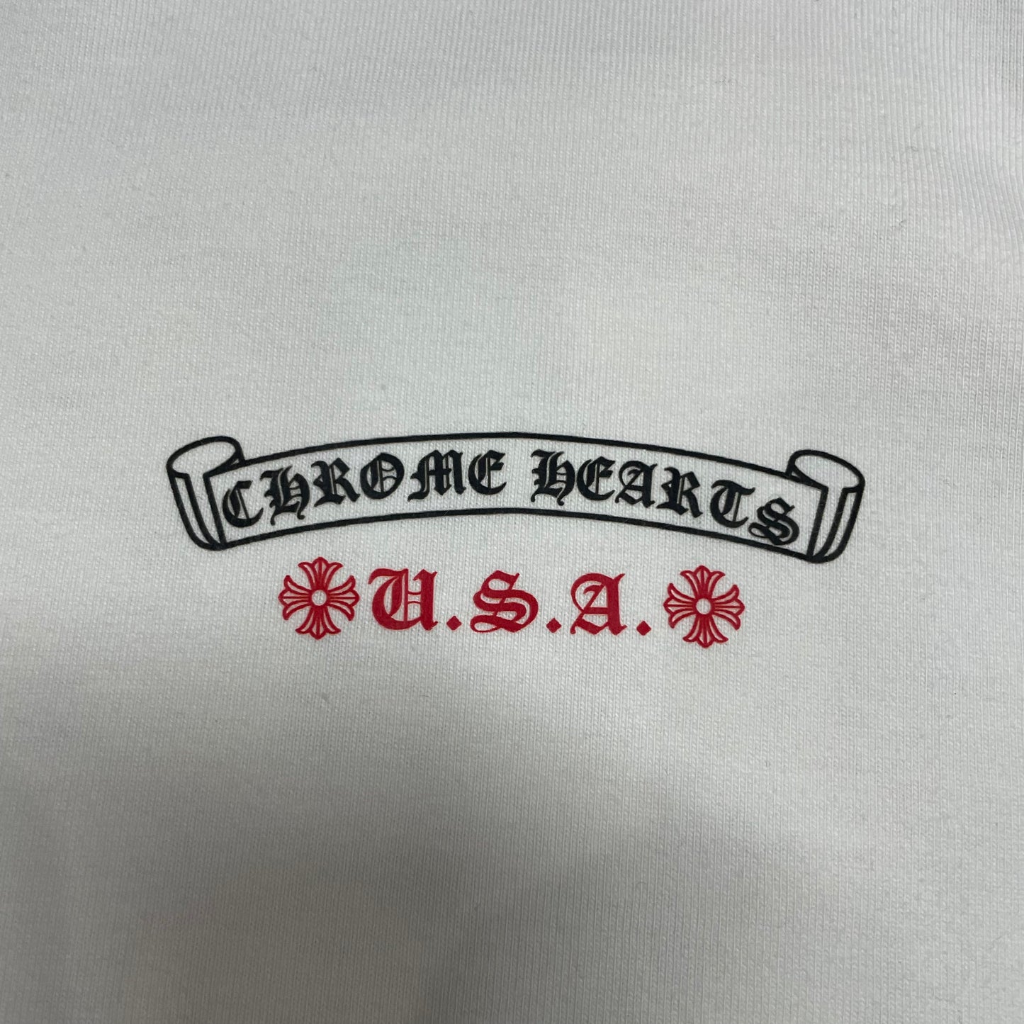 Chrome Hearts American Flag Cross Raglan T-Shirt