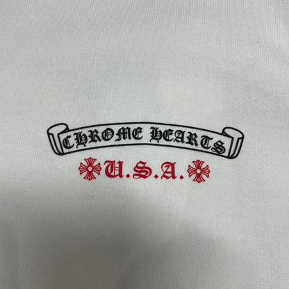 Chrome Hearts American Flag Cross Raglan T-Shirt