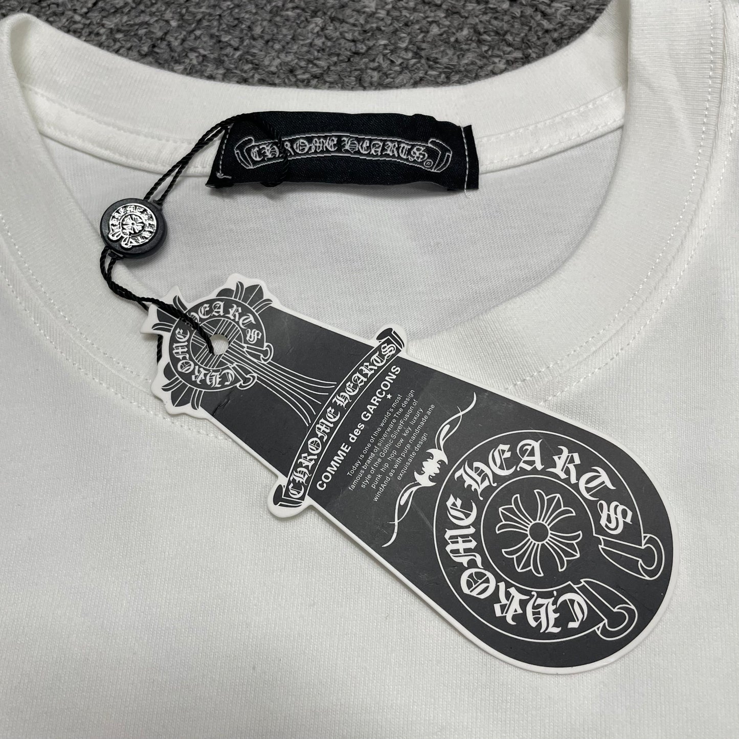 Chrome Hearts Horseshoe Logo Pocket T-Shirt