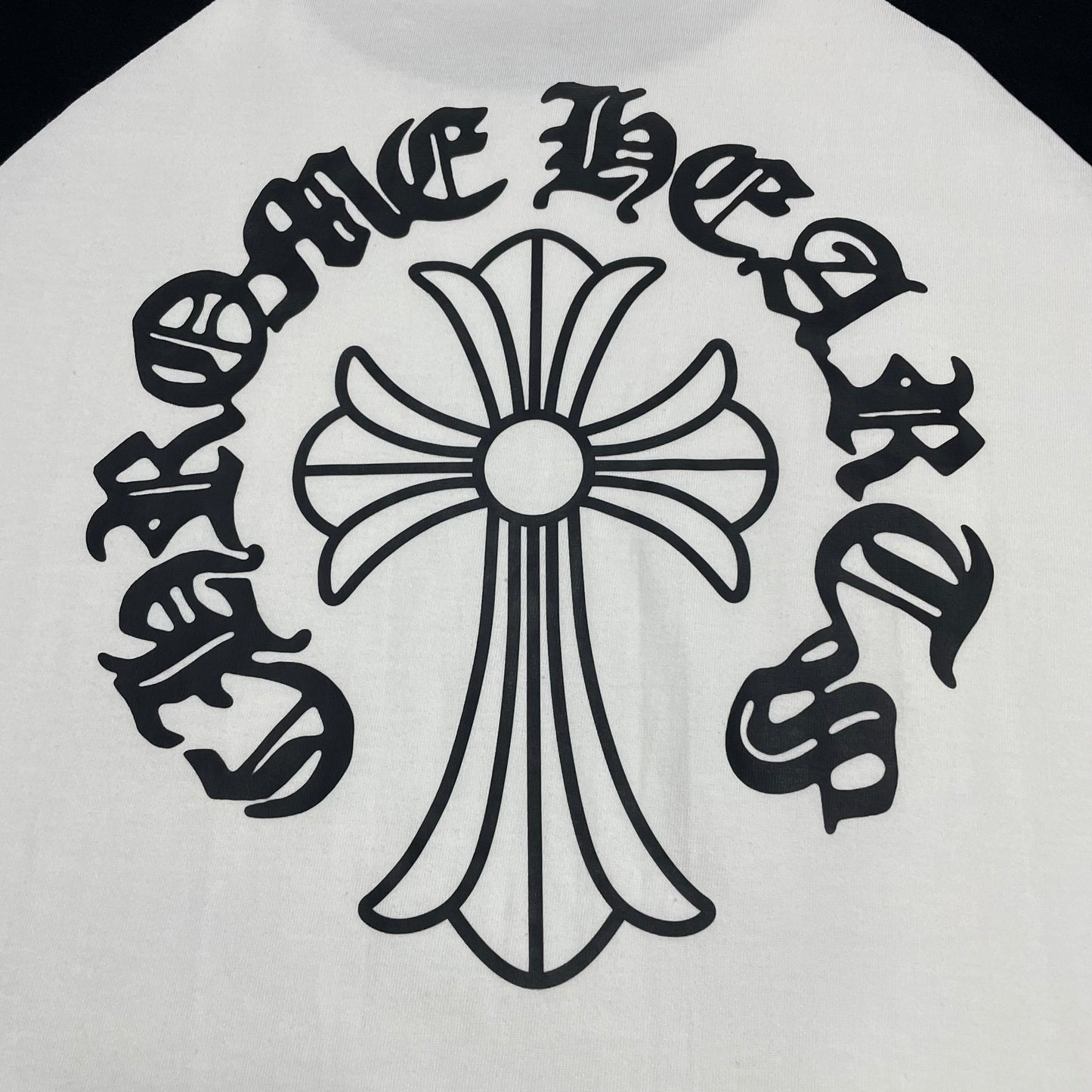 Chrome Hearts Horseshoe Cross Raglan T-Shirt