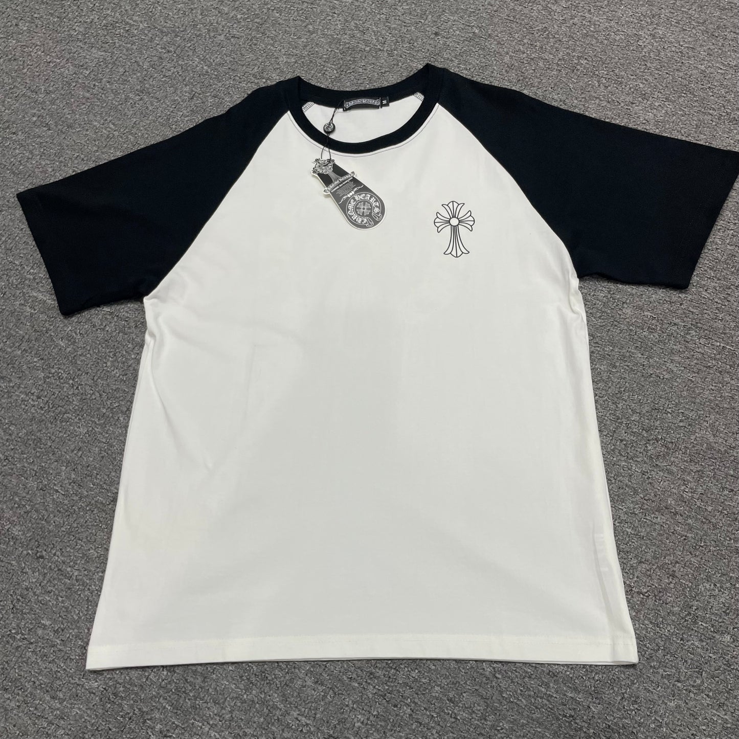 Chrome Hearts Horseshoe Cross Raglan T-Shirt