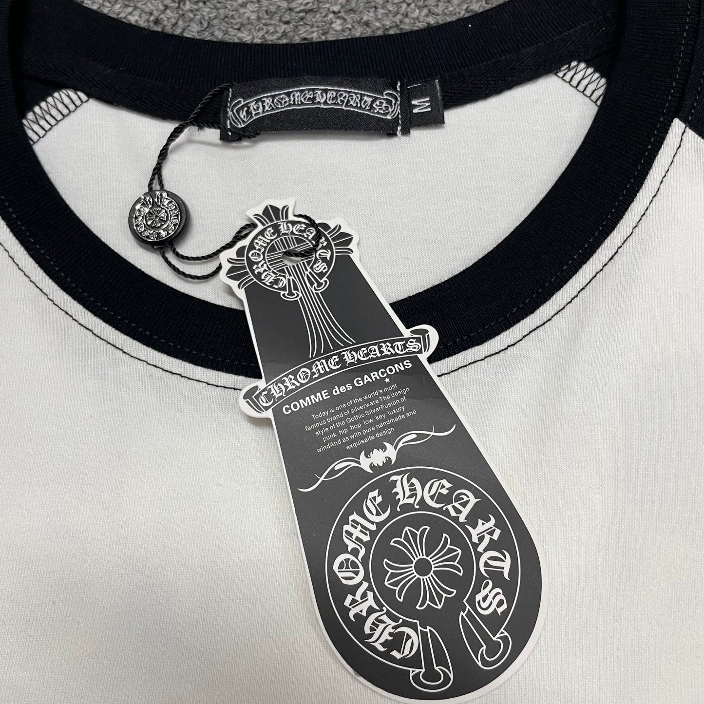 Chrome Hearts Horseshoe Cross Raglan T-Shirt